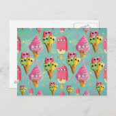 サマーアイスクリームミックス ポストカード (正面/裏面)