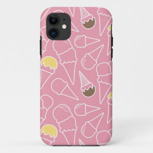 サマーアイスクリーム模様 iPhone 11 ケース