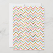 サマーアイスクリーム誕生日パーティーの招待状 招待状 (裏面)