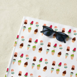 サマーアイス ビーチタオル