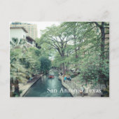 サマーアットリバーウォーク、サンアントニオテキサス州葉書 ポストカード (正面)