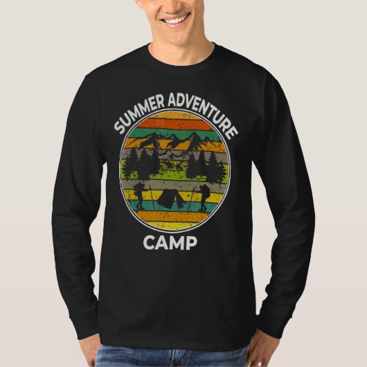 サマーアドベンチャーアウェイズキャンパー Tシャツ (正面)