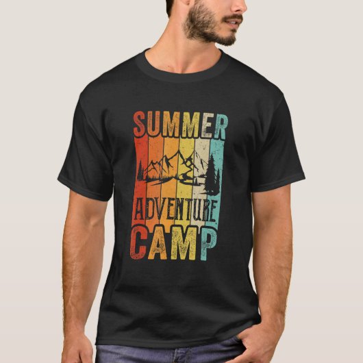 サマーアドベンチャーアウェイズキャンパー Tシャツ (正面)