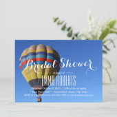 サマーアドベンチャーホットエアバルーンブライダルシャワー 招待状 (スタンド正面)