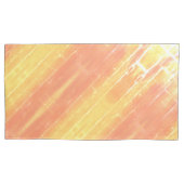 サマーアフタヌーンサンシャイン抽象芸術ストライプパターン 枕カバー (正面)