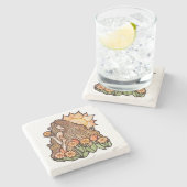 サマーアース女神 ストーンコースター (横)