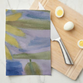 サマーイエローひまわり タオル (四つ折り)