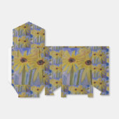 サマーイエローサンフラワー フェイバーボックス (折り畳みなし)