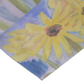 サマーイエローサンフラワー ミディアムテーブルランナー (コーナー)