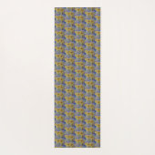 サマーイエローサンフラワー ヨガマット (裏面)