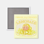 サマーイエローレモネードマグネット マグネット (正面/裏面)