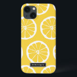 サマーイエローレモンスライスパターンiPadケース iPhone 13ケース<br><div class="desc">レモシンプルンモダンスライスパターンを搭載したとiPadミニケポップ・アートのース。このパーソナライズされた件は贈り物としてぴったりだ。同様のデザインが利用可能。</div>