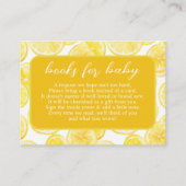 サマーイエローレモンブズベビー エンクロージャーカード (正面)