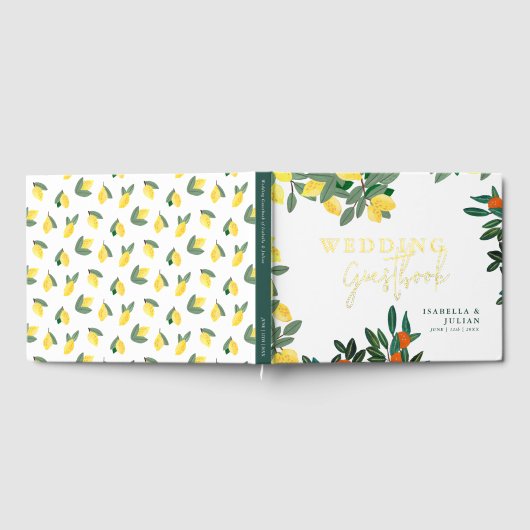 サマーイタリアフルーツ結婚ズ ゲストブック (全面)