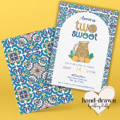 サマーイタリアンツスイートレモネードピクニック誕生日 招待状