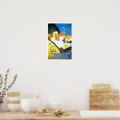 サマーインドロミテスイタリアヴィンテージ旅行 ポスター (キッチン)