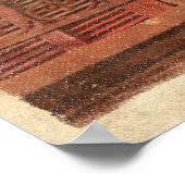 サマーインプロヴァンスカントリーフランスのヴィンテージ ポスター (角)