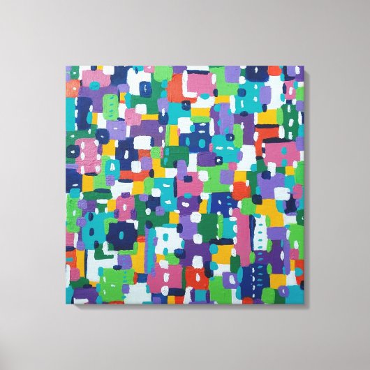 サマーイン・ザ・シティ キャンバスプリント (正面)