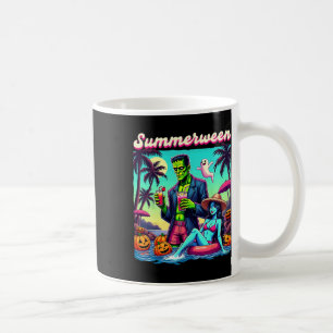 サマーウィンサマーハロウィンゾンビフランケンシュタインボー コーヒーマグカップ