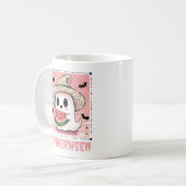 サマーウィン かわいい お化け スイカ サマー コーヒーマグカップ (正面左)