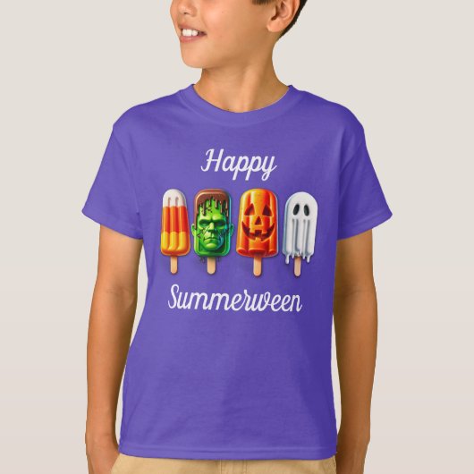 サマーウィン ハロウィン サマー パーティー Tシャツ (正面)