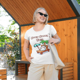 サマーウィーンキュートサマー幽霊 Tシャツ