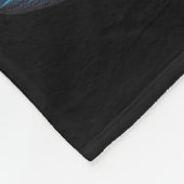 サマーウィーンサマーハロウィンおもしろいスケルトンアイスクル フリースブランケット (角)