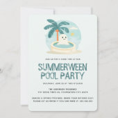 サマーウィーンサマープールガーデンハローウィンパーティ 招待状 (正面)