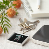 サマーウィーンビーブス不気味サマーカボチャクラシックン キーホルダー (側面)