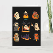 サマーウィーン幽霊カボチャハロウィンスポーキーサマーT カード (正面)