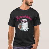 サマーウィーン・ゴースト・バイブス 2026: スパイシーな太陽と幽玄なる融合 Tシャツ (正面)