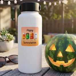 サマーウィーン ハロウィン サマー パーティー スクエアシール