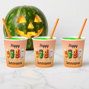 サマーウィーン ハロウィン サマー パーティー 紙コップ