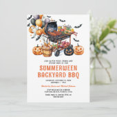 サマーウィーン ハロウィン バックヤード BBQ 招待状 (スタンド正面)