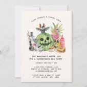 サマーウィーン・バックヤードBBQパーティー 招待状 (正面)