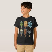 サマーウィーン ホラー 映画 夏 アイスキャンディー ハロウィン Tシャツ (正面フル)
