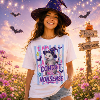 サマーウィーン・ポッサム魔法使いナンセンスの伝導体 Tシャツ