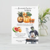 サマーウィーンBBQパーティー サマー プールパーティー 招待状 (スタンド正面)