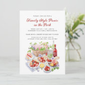 サマーウォーターカラーファミリースタイルピクニック懇親会 招待状 (スタンド正面)