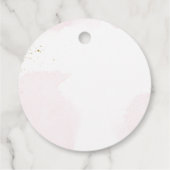 サマーウォーターカラーポプシクル誕生日メッセージカード フェイバータグ (裏面)