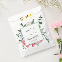 サマーウォーターカラーワイルド結婚フローラ