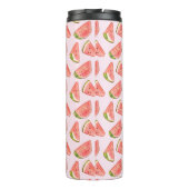 サマーウォーター色のスイカのスライス タンブラー (裏面)