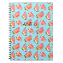 サマーウォーター色のスイカのスライス