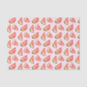 サマーウォーター色のスイカのスライス 薄葉紙 (正面)