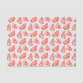 サマーウォーター色のスイカのスライス 薄葉紙