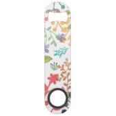 サマーウッドランドウォーターカラーボトルオープナー スピード栓抜き (正面)