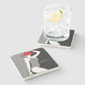 サマーウーマンストーンコースター ストーンコースター (横)