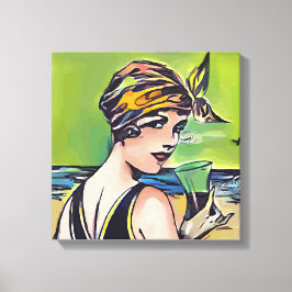 サマーウーマン キャンバスプリント