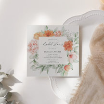 サマーエレガントガーデンフローラブライダルシャワー