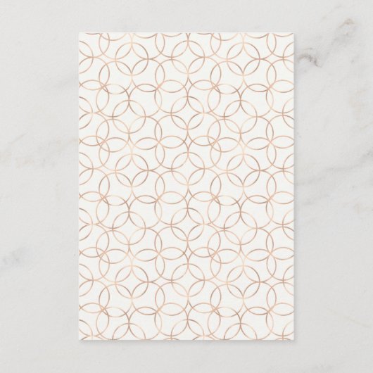 サマーエレガントガーデンフローラ結婚の情報カード エンクロージャーカード (裏面)